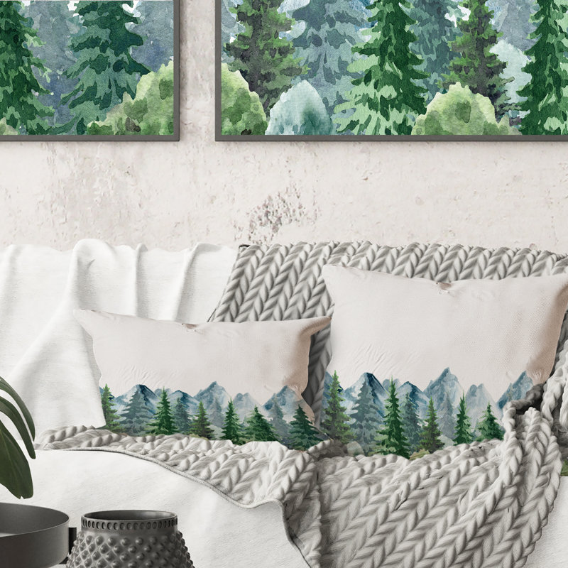 Coussin Mountain, 16 po x 16 po