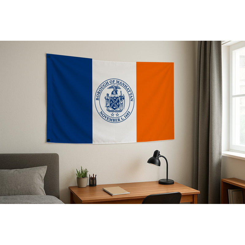 Drapeau de la ville de Manhattan — Drapeau