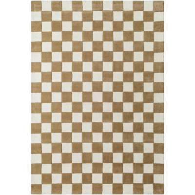 Jenna Tan Hand Tufted Area Rug