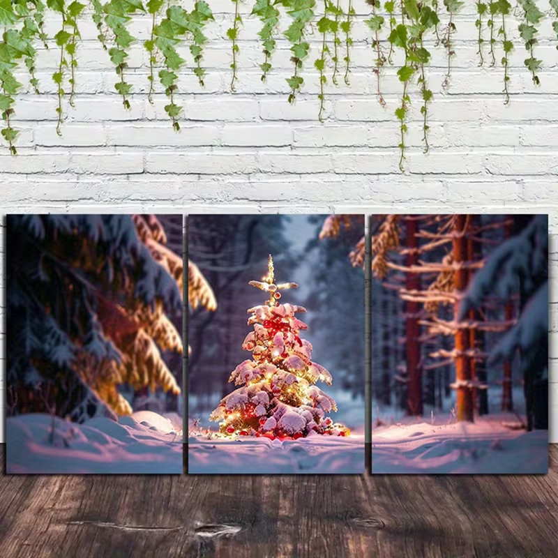 3 Piece Wrapped Canvas Print