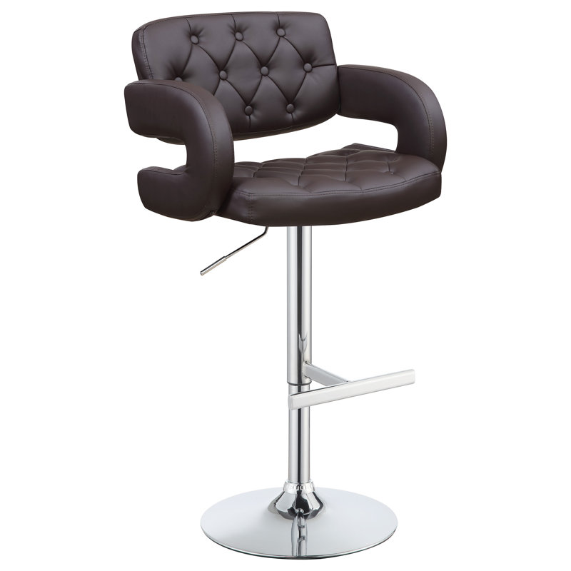 Tabouret de bar Brandi, Brun