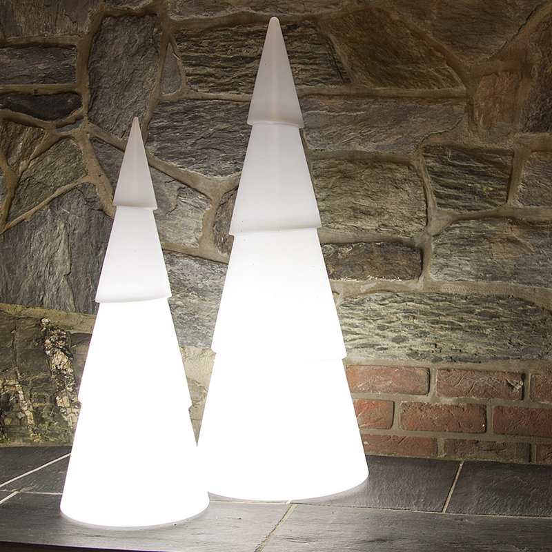 Outdoor floor lamp Aulani, 55cm H x 21cm W x 21cm D