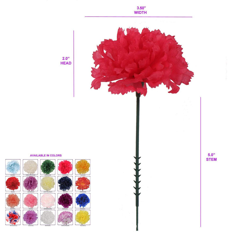 Pot de fleurs en soie, Fuchsia