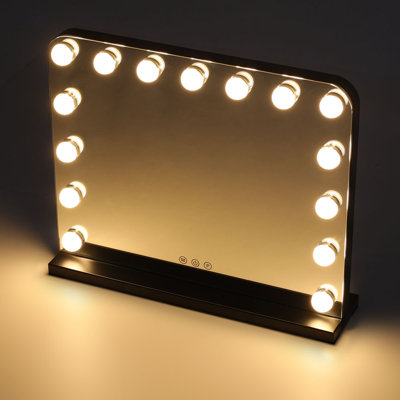Aidenas Metal Rectangle Mirror