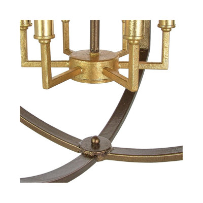 Cappadocia 6 - Light Candle Style Geometric Chandelier