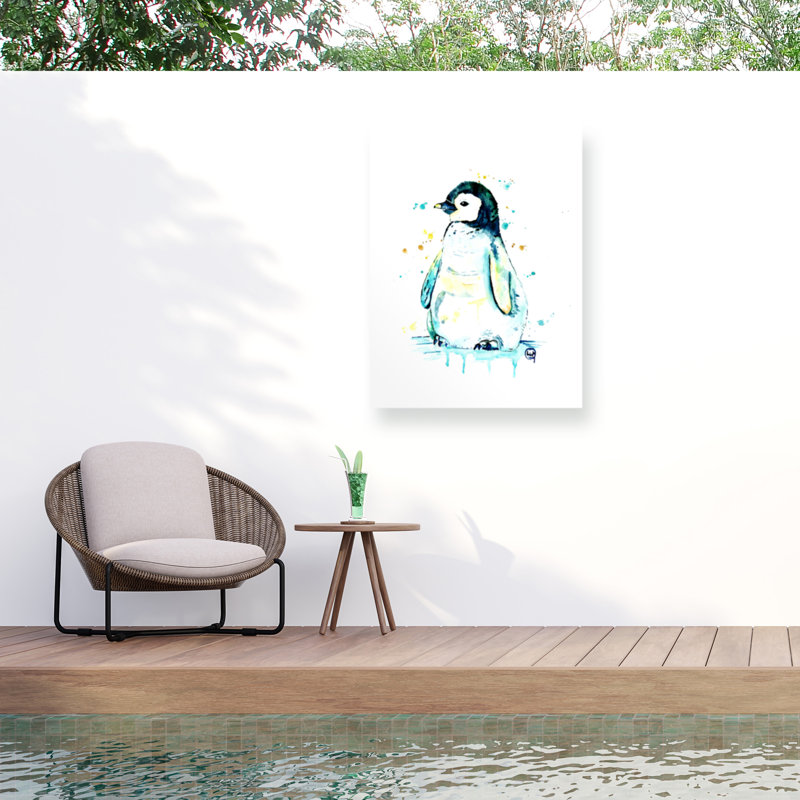 Toile d'extérieur Lisa Whitehouse Penguin, H 14 po x l 19 po