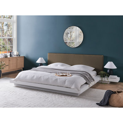 Sabeen Upholstered Boucle Platform Bed