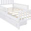 Lit plateforme 2 tiroirs avec garde-corps Curits-945060285-945060286