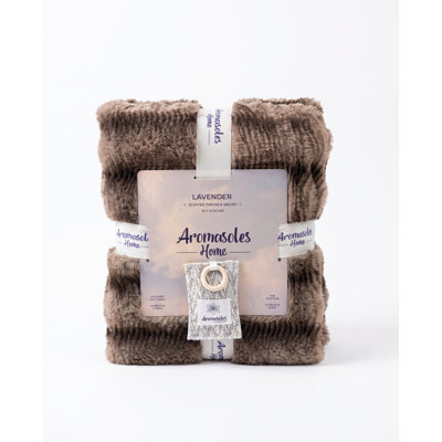 Jeté en fausse fourrure Aromaoles