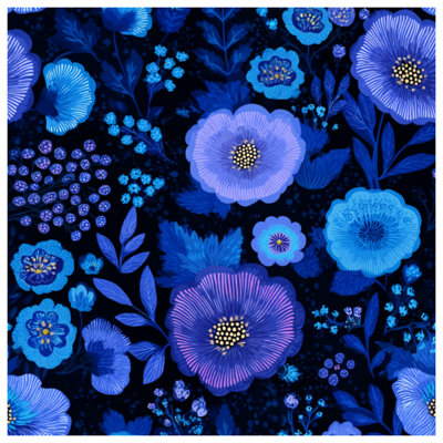Papier peint floral sur toile - Décoration murale nature en plusieurs tailles
