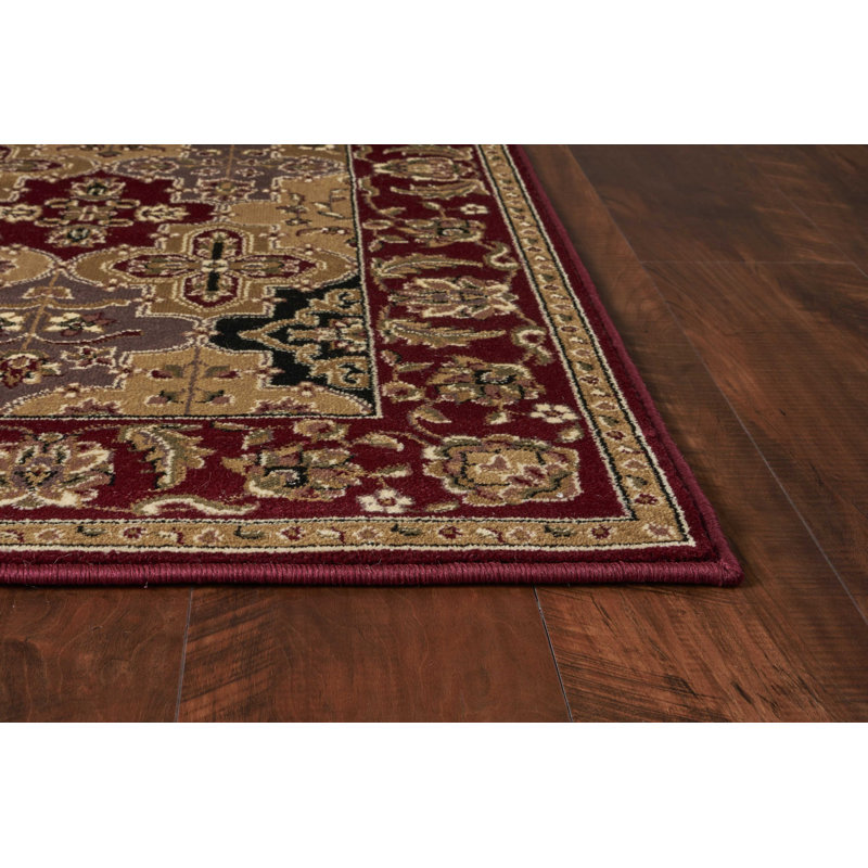 Trond Floral Indoor Rug, Octagon 7'6"