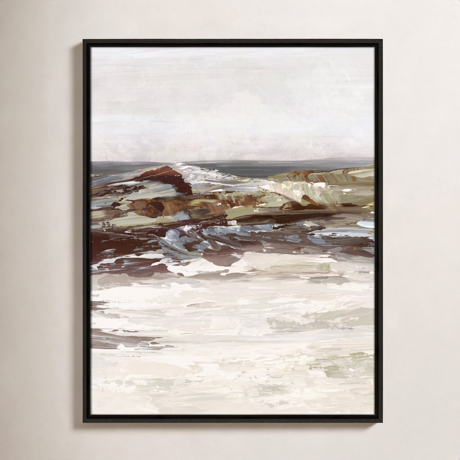 Conan "Stoney Peak" Print, 29.5" H x 23.5" W, Espresso