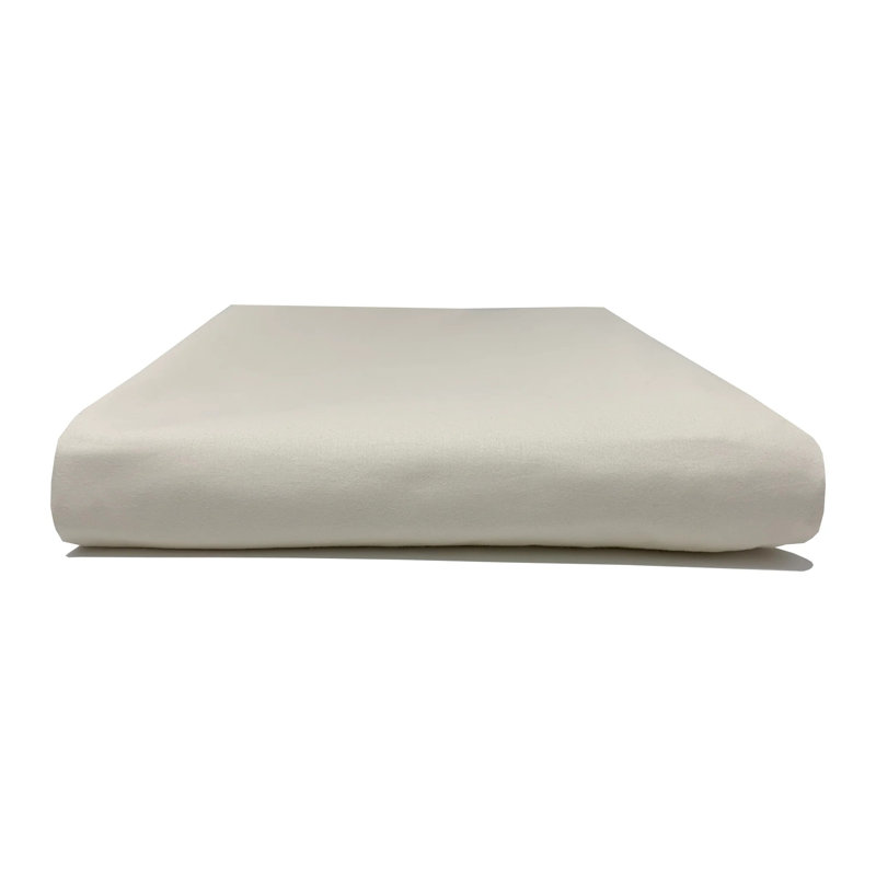 Cool Botanical Easy On Flat Sheet (w/ Corner Buttons) (Full, Botanical)
