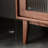 All Solid Wood Simple Food Cabinet