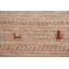 Tapis indien en laine fait à la main de style Gabbeh 9 x 12
