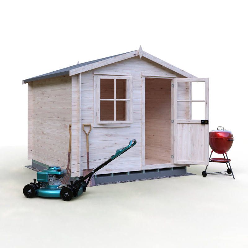 Avesbury 9 x 9 Ft. Log Cabin, Yes