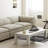 Simple design sense solid wood coffee table
