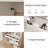 Vanity Desk With Led Lighted Mirror,Makeup Vanity With 10 Led Lights & 5 Metal Sliding Drawers, 3 Color Brightness Adjustable, Vanity Table With 6 Open Shelves, Dressing Table-522131212