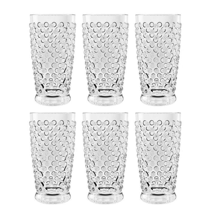 Verres à boire en acrylique Adamo - transparents - 20 oz