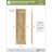 Americraft Two Equal Raised Panel Shutters (Per Pair)-80846245-80846310-80846307