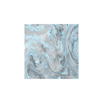 «Ice Blue and Grey» par Lisa Argyropoulos - impression non encadrée