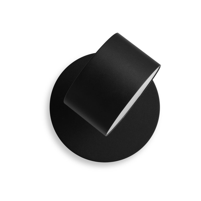 Verge 1 - Light Sconce, Black