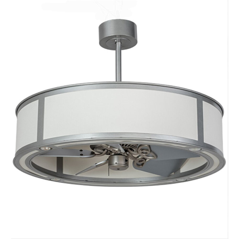 Smythe Craftsman LED Downrod Ceiling Fan