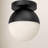 Monae Glass Flush Mount-88045371-88045370