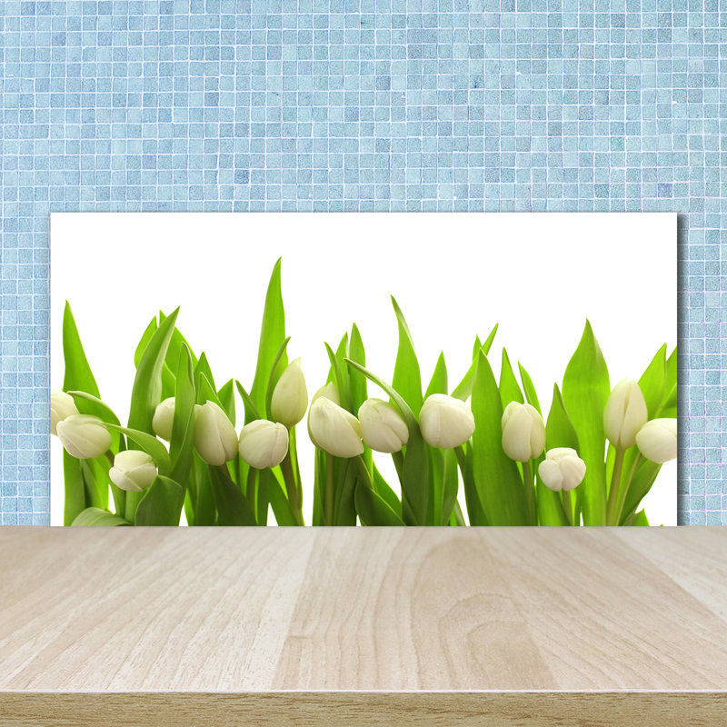 Llewyn 50cm W x 100cm L Glass Peel and Stick Panel