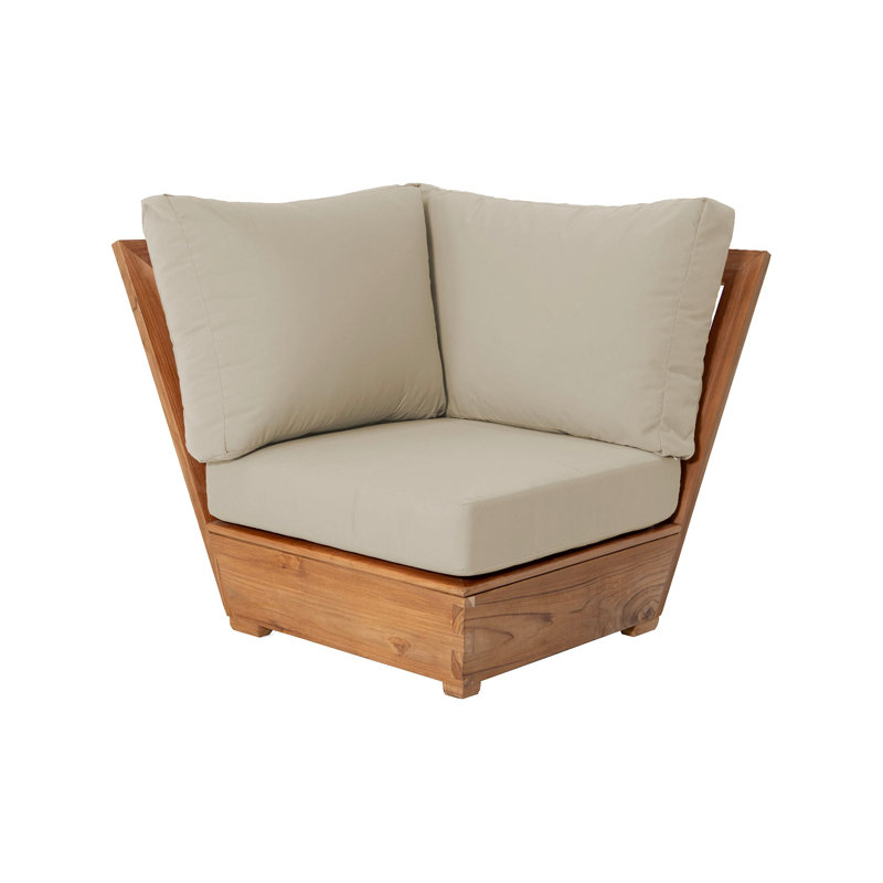 Méridienne d'extérieur Arrihanna, Beige antique