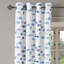 Rideau décoratif à 2 panneaux avec œillets Ophelia & Co., 50 po x 72 po, bleu pâle, mauve-106352538