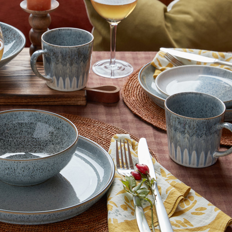 Denby Studio Grey Coupe Dinner Plate