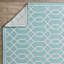 Tapis bleu sarcelle Annie-Jane Chendler-441836359