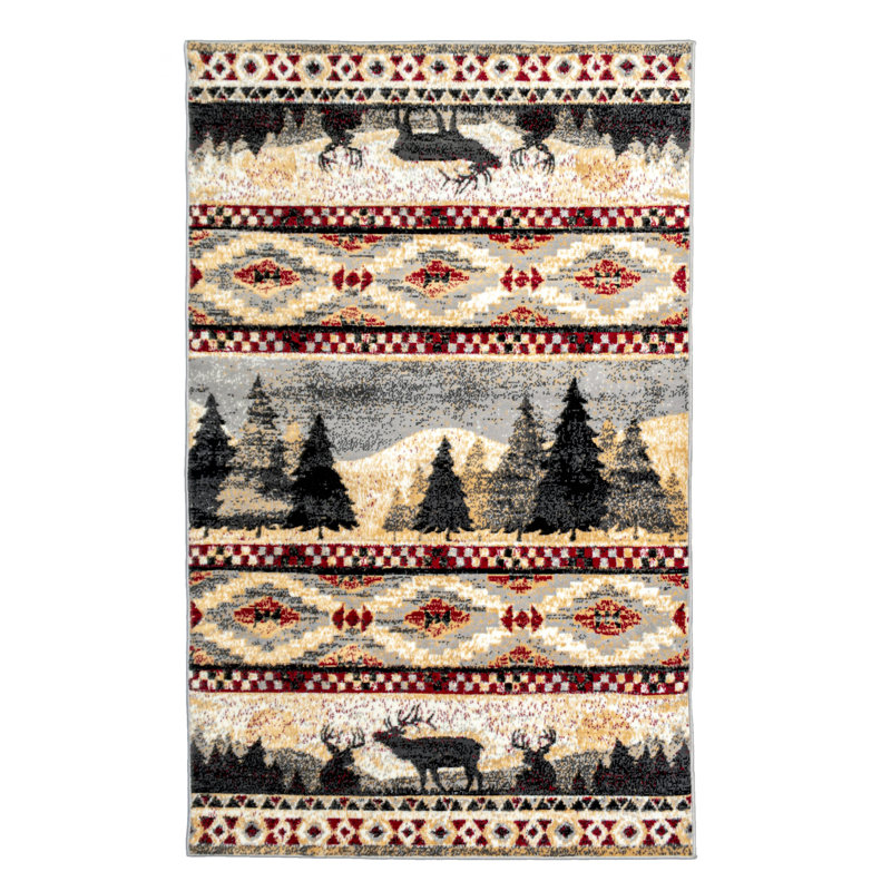 Frederik Abstract Indoor Rug, Runner 2' x 4'