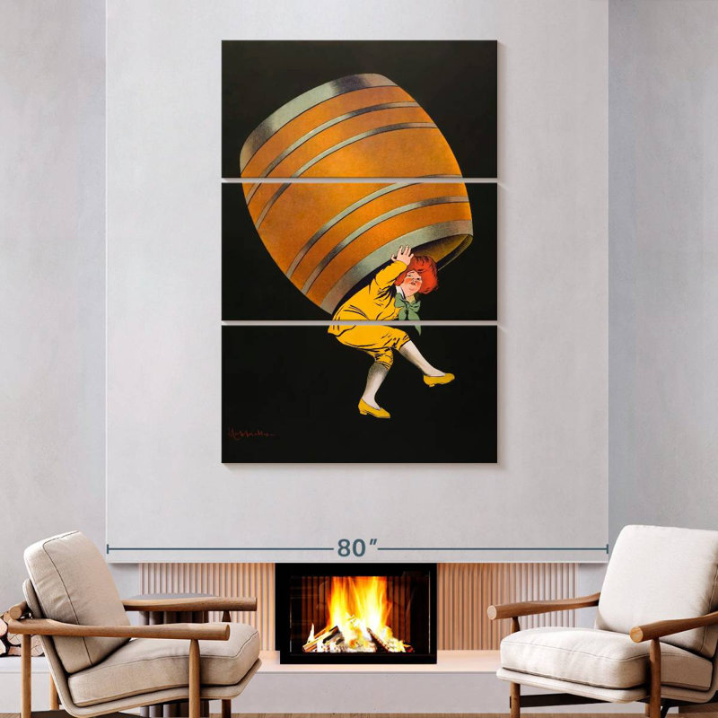 Yarlin Cognac Pellisson 1907, 74" H x 48" W