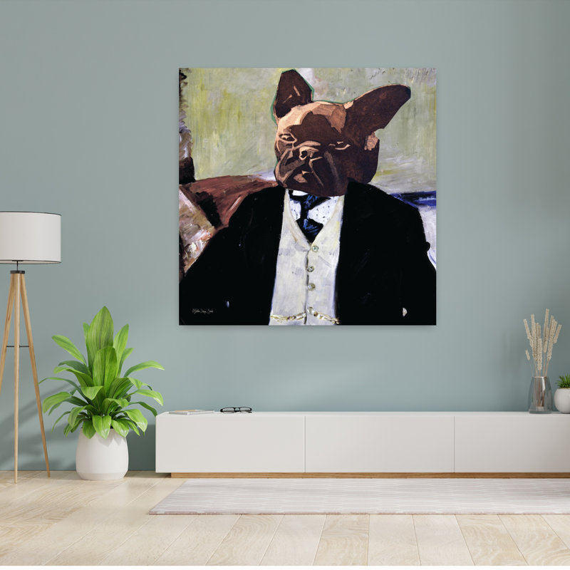 Art contemporain Regal Reggie, H 48 po x l 48 po