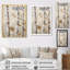 «Beige minimalisme arbre bouleau I» sur toile-510164310-510164328