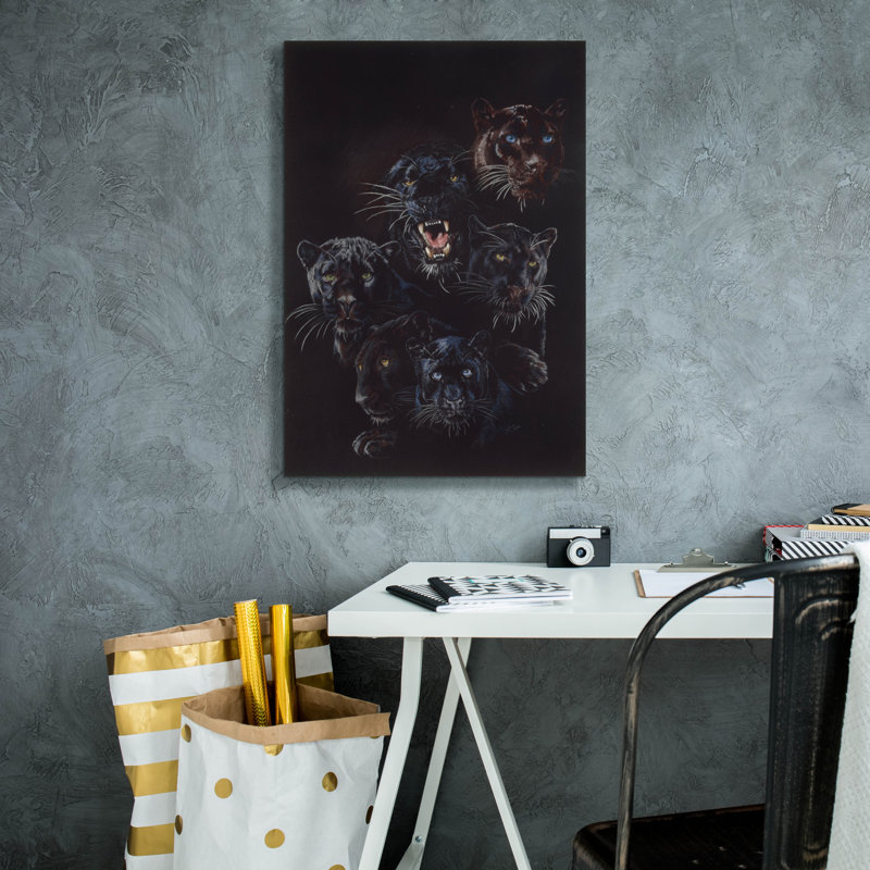 'Onyx' by Barbara Keith, Canvas Wall Art, 26" H x 18" W x 0.75" D