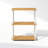 Furinno Turn-N-Tube 3-Tier Multipurpose Compact Display Rack, Shelving Unit, Bookcase, Beech-1329908244