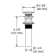 Riobel Lavatory Push Drain With Overflow