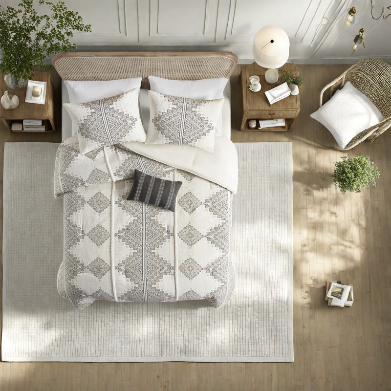 Ensembles de literie de qualité supérieure, édredon en polyester, design global, usage domestique