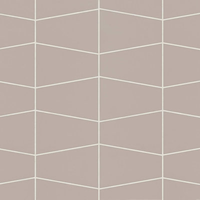 Mosaïque en porcelaine mate trapézoïdale Marin