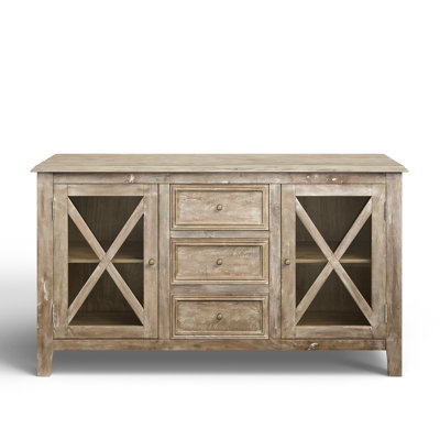 Sidon 65" 3-Drawer Sideboard