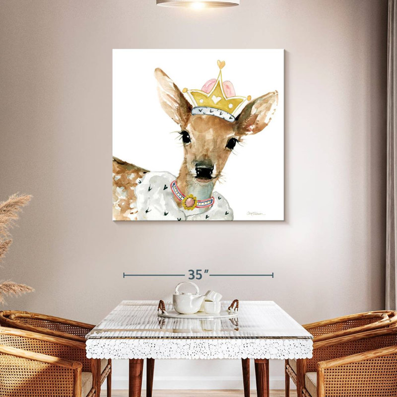 Crowle Glamour Girls Deer, 39" H x 39" W