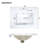 Luxurious Bathroom Vanity With Ceramic Sink And Ample Storage