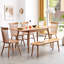 Banc de cuisine et de salle à manger en bois de chêne - demi-rond, coin salon spacieux avec une conception semi-ronde à large assise pour plus de confort
