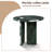 17.7" Natural Round Marble Coffee Table for Living Room-589574101-589574097