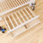 Wood Frame Full Size Daybed With Charging Station,LED Light And Storage Shelves-1854589296