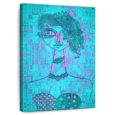 Cubist Long Necked Lady