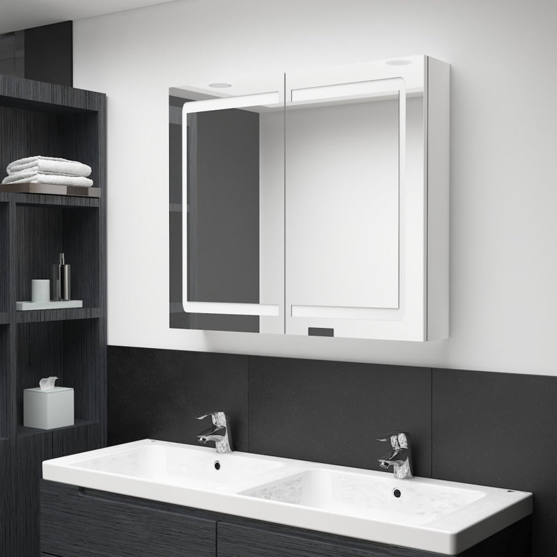 Angelis Bathroom Cabinet, White